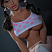 Секс-кукла стройная брюнетка Хелен с большой грудью 155см